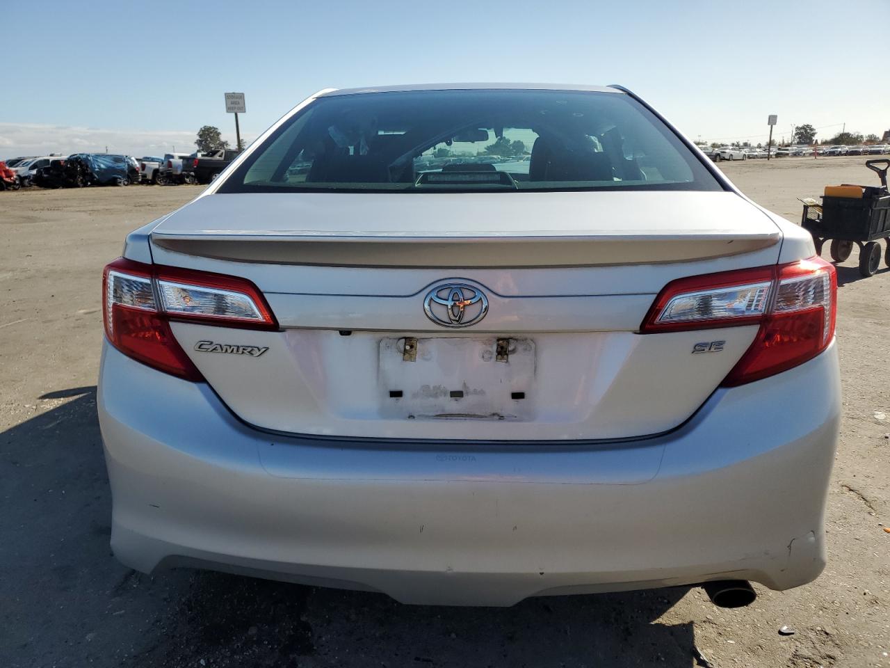 2014 Toyota Camry VIN 4T1BF1FKXEU784253 Copart auction photo, front end damage thumbnail 6