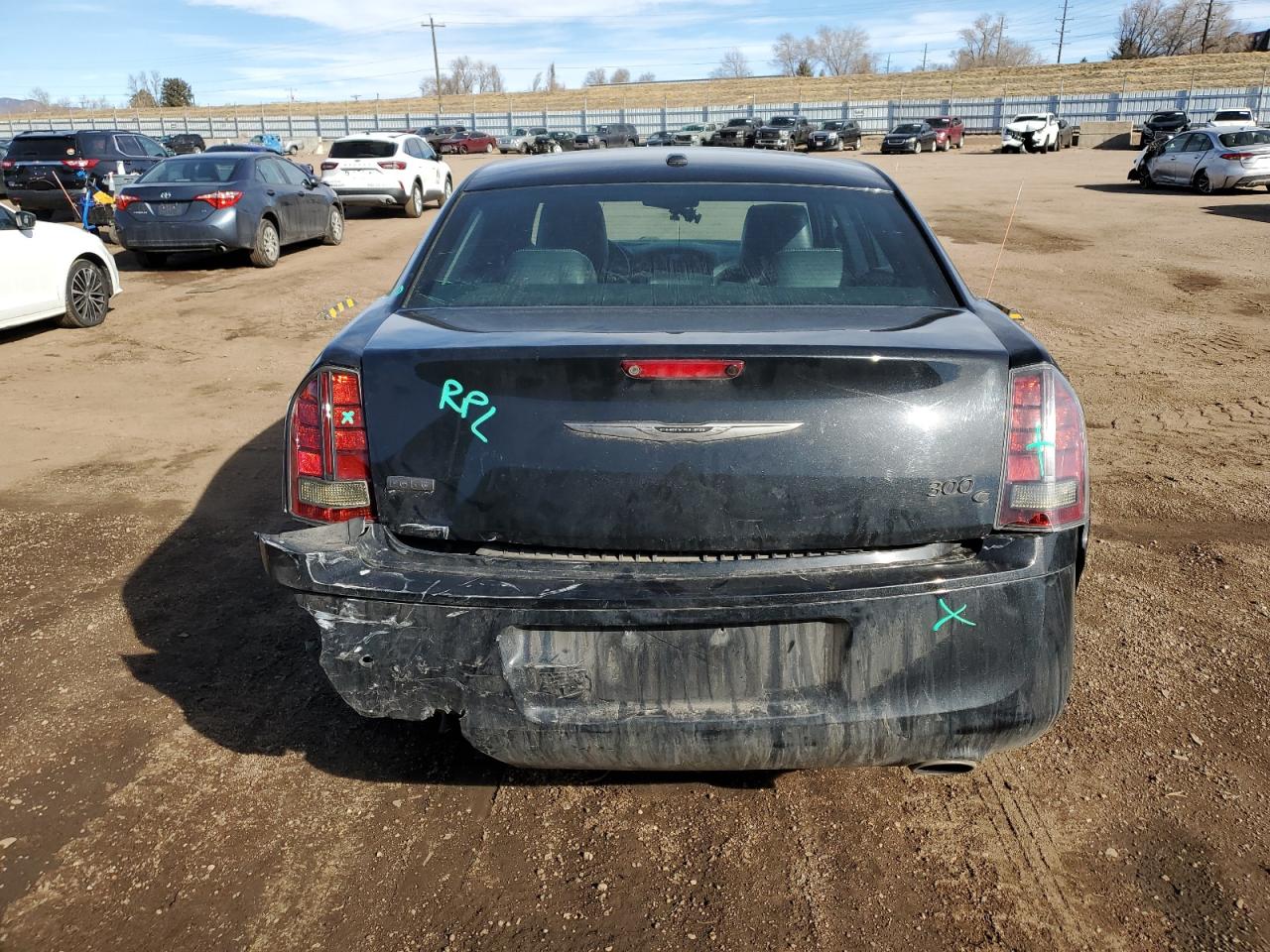2014 Chrysler 300 VIN 2C3CCAJT3EH240203 Copart auction photo, rear end / front end damage thumbnail 6