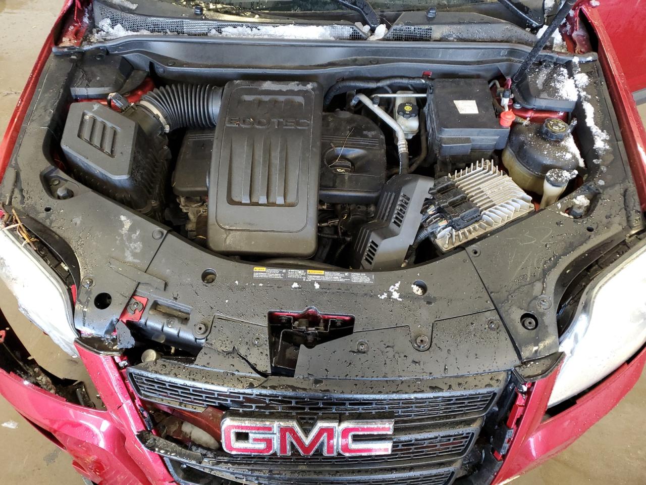2014 GMC Terrain VIN 2GKFLXEK4E6317772 Copart auction photo, all over damage thumbnail 14