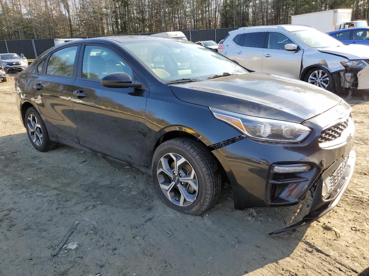 2021 KIA Forte VIN 3KPF24AD7ME299156 Copart auction photo, undercarriage damage thumbnail 4