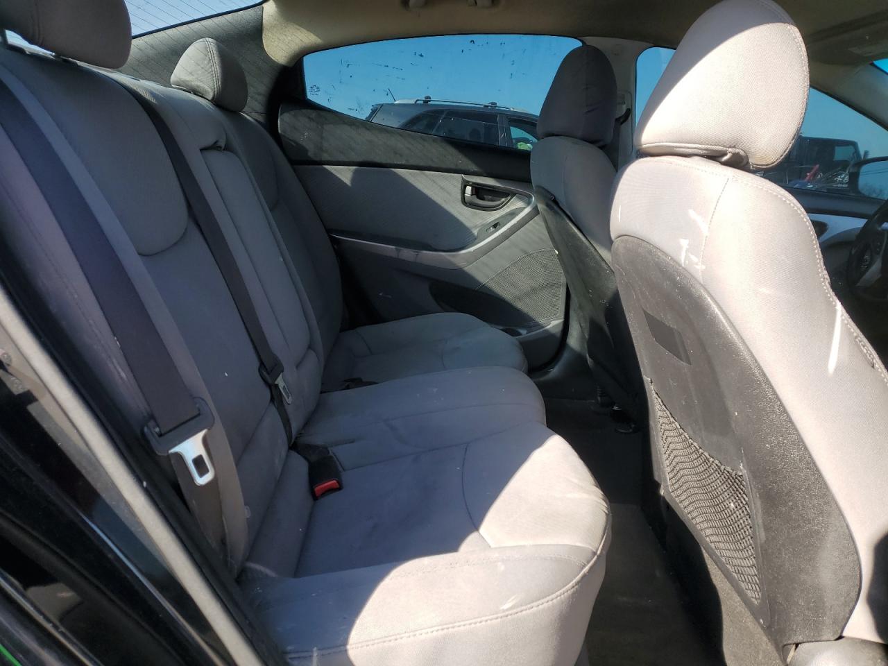 2013 Hyundai Elantra VIN 5NPDH4AE2DH343865 Copart auction photo, side damage thumbnail 10