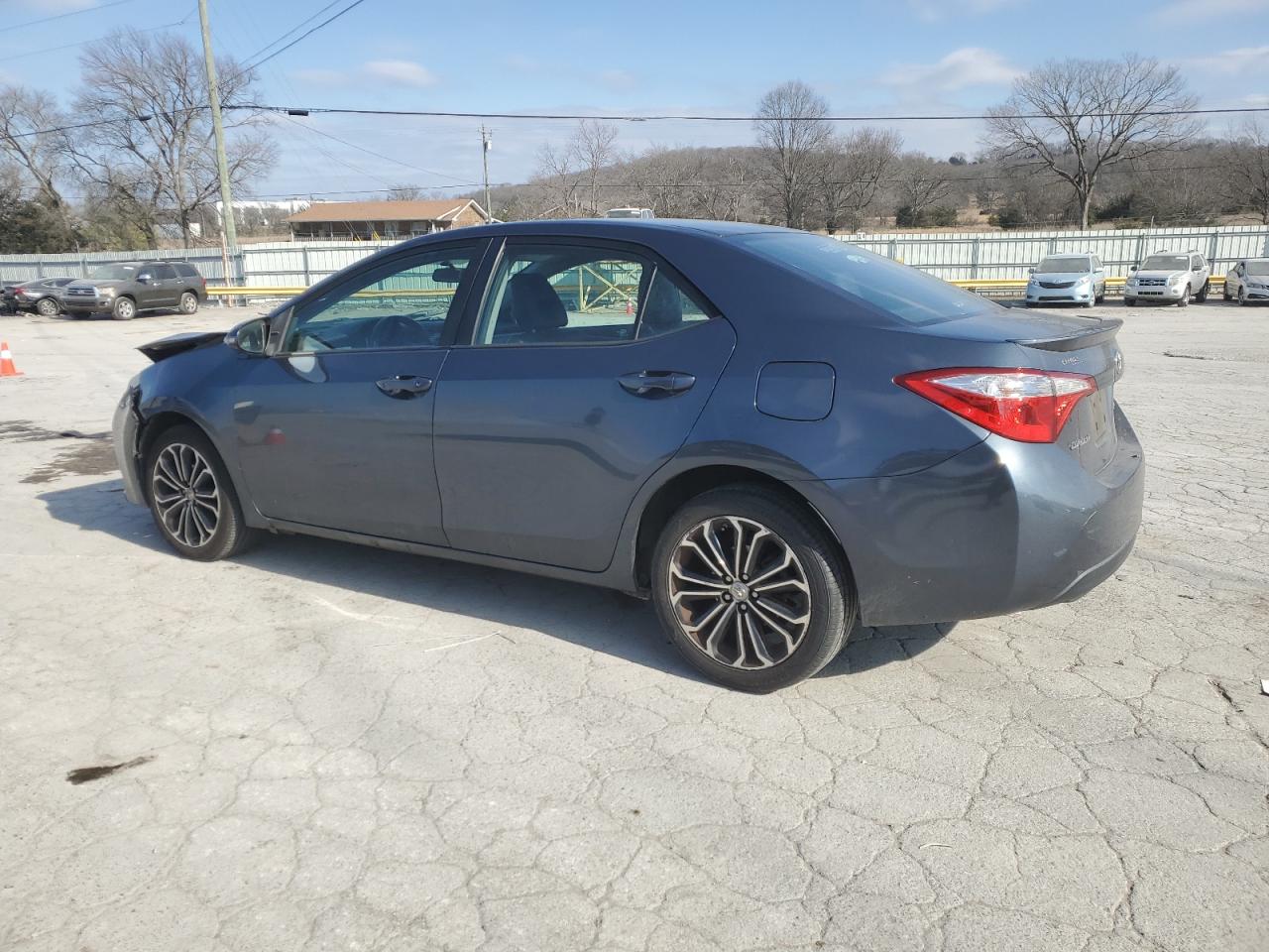 2016 Toyota Corolla VIN 2T1BURHEXGC494580 Copart auction photo, front end / side damage thumbnail 2