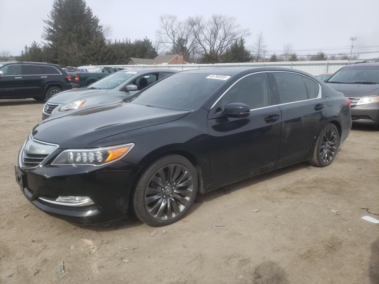 2017 Acura RLX VIN JH4KC1F94HC001009 - Copart auction photo