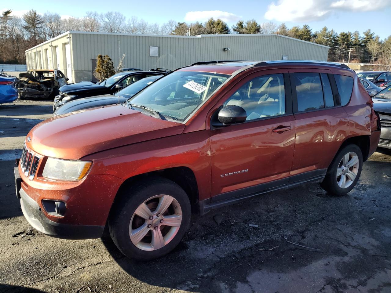 2012 Jeep Compass VIN 1C4NJDEB3CD616311