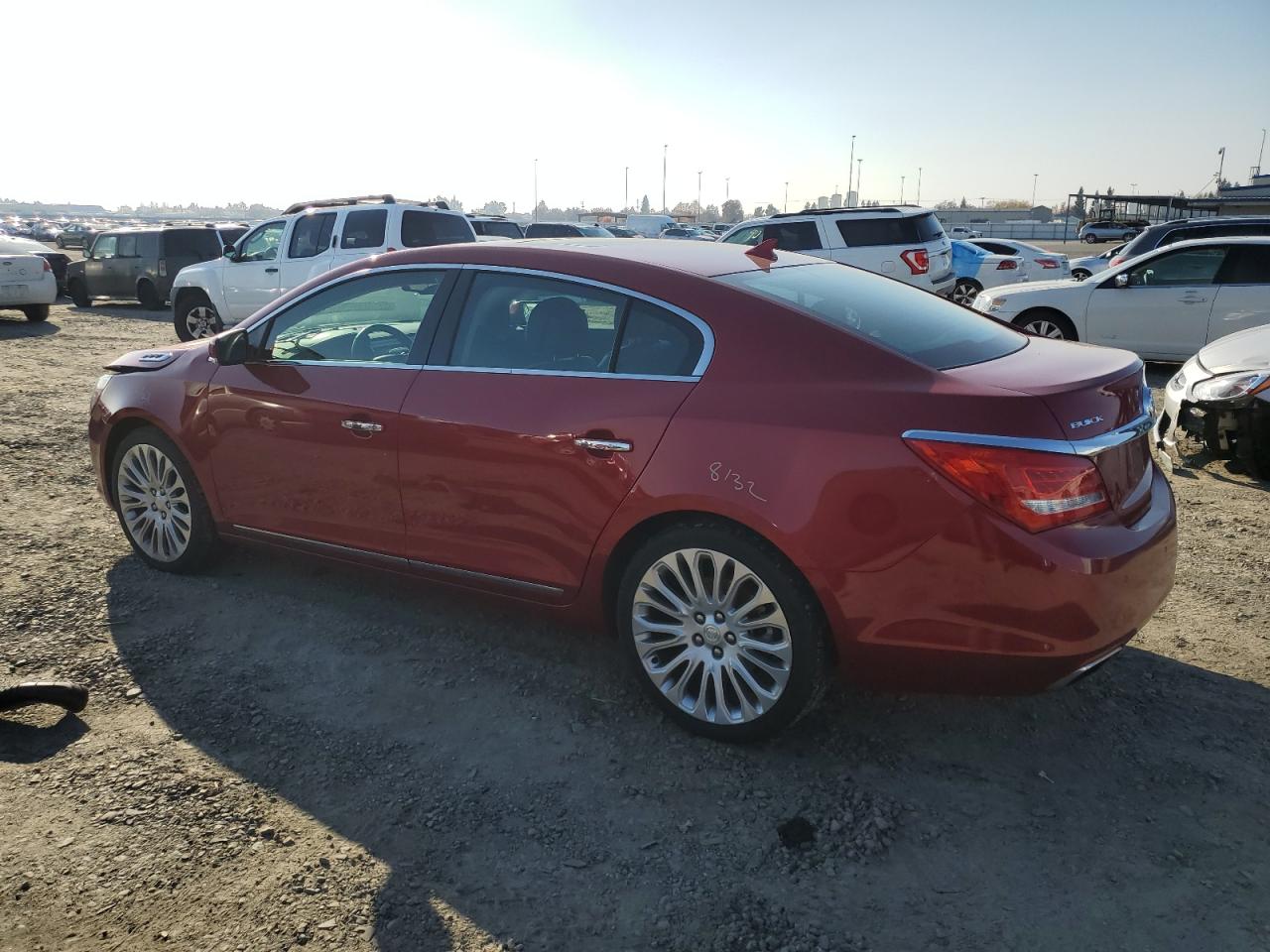 2014 Buick LaCrosse VIN 1G4GF5G39EF104559 Copart auction photo, front end damage thumbnail 2