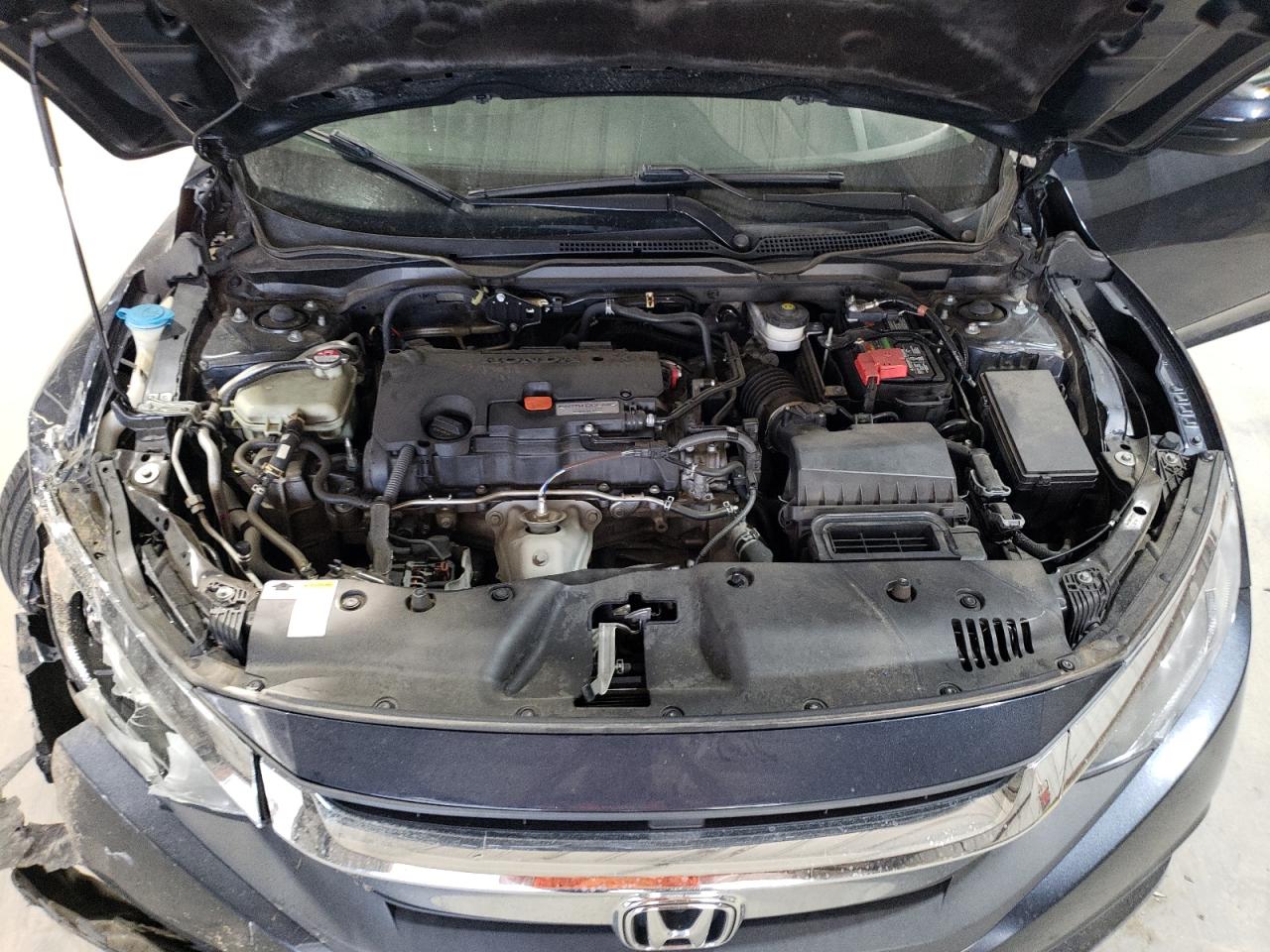 2016 Honda Civic VIN 19XFC2F52GE015455 Copart auction photo, front end damage thumbnail 11