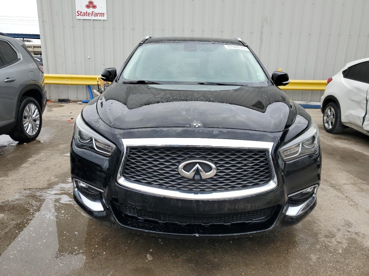 2017 Infiniti QX60 VIN 5N1DL0MN8HC508172 Copart auction photo, front end / rear end damage thumbnail 5