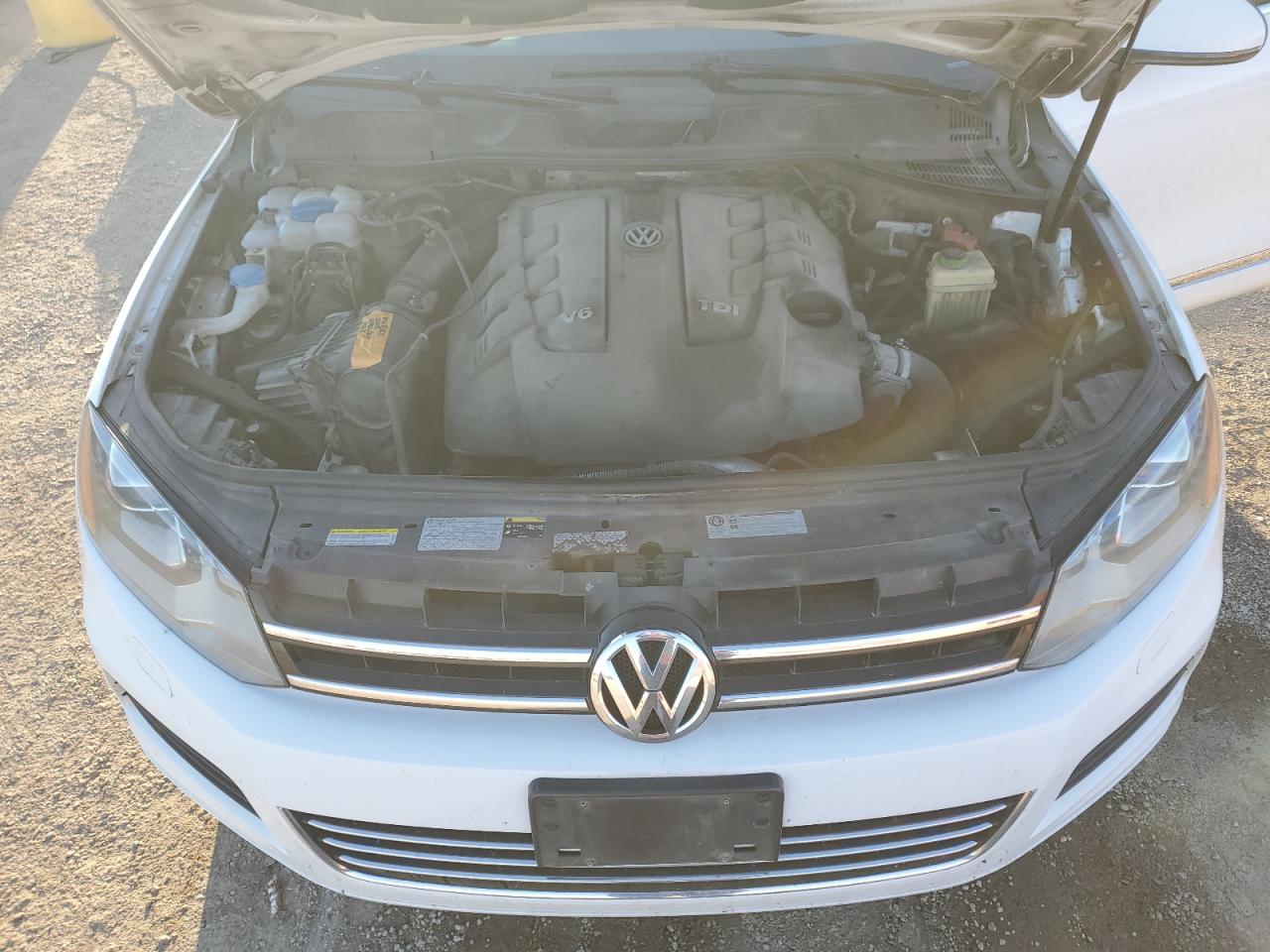 2014 Volkswagen Touareg VIN WVGEP9BP4ED004564 Copart auction photo, side damage thumbnail 12