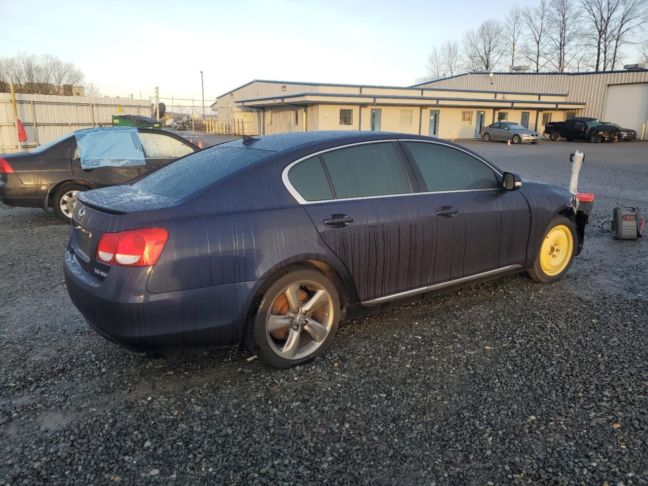 2008 Lexus GS VIN JTHBE96S580039183 Copart auction photo, front end / rear end damage thumbnail 3