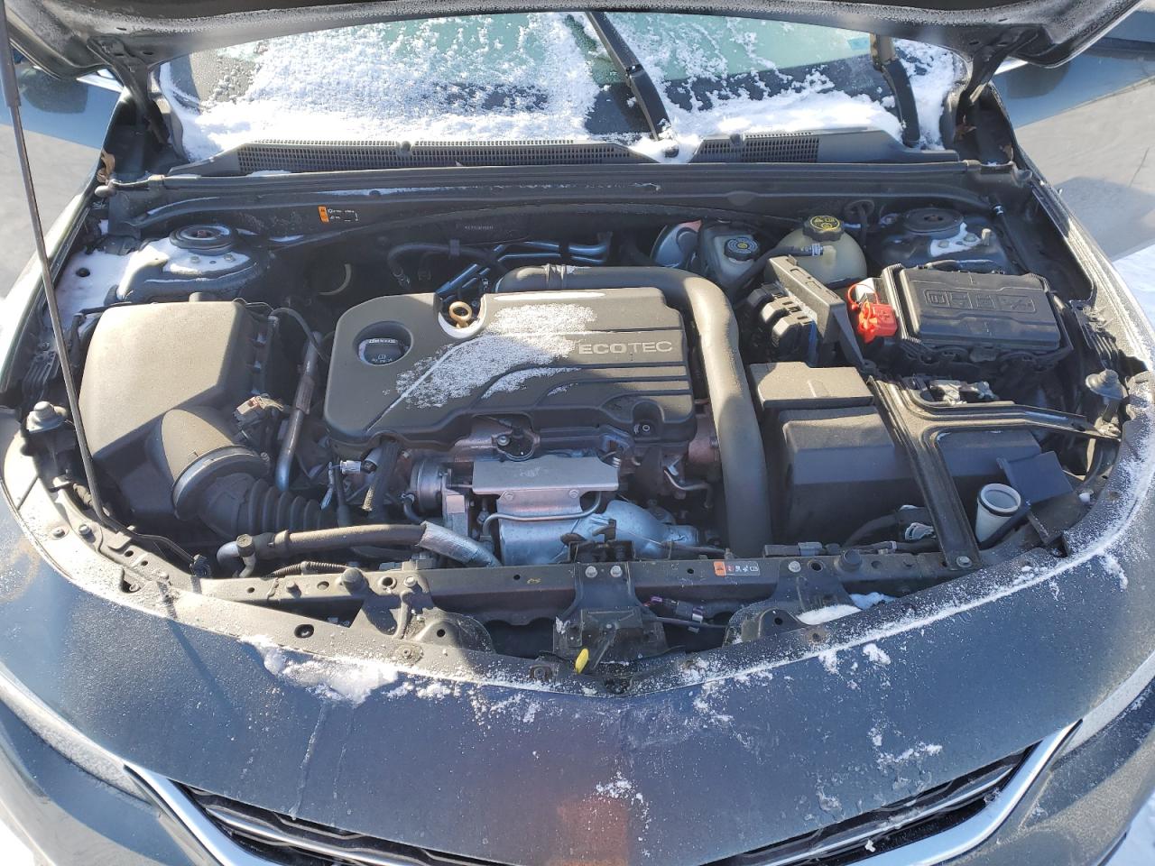 2016 Chevrolet Malibu VIN 1G1ZE5ST4GF296895 Copart auction photo, rear end / frame damage damage thumbnail 12