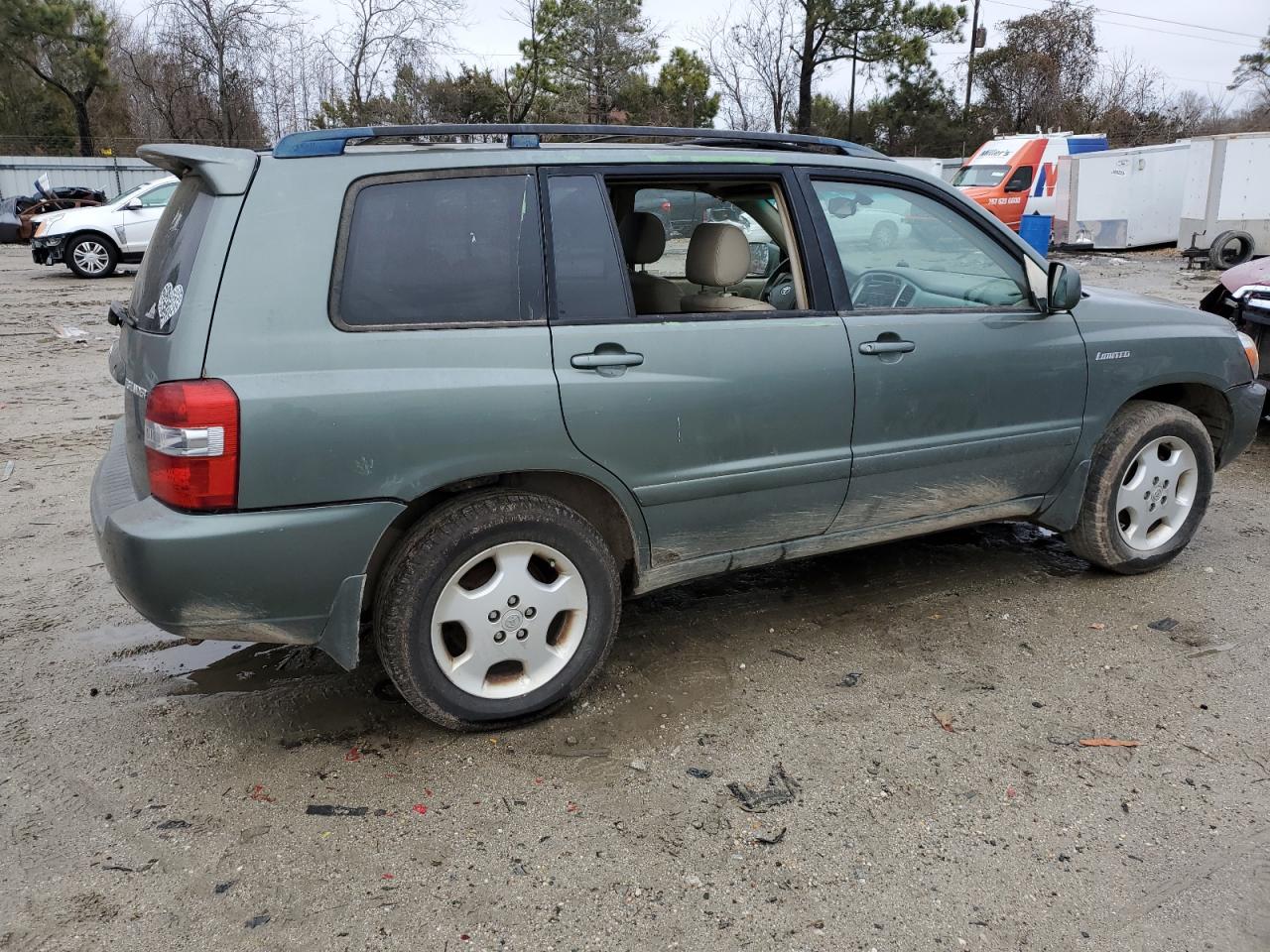 2005 Toyota Highlander VIN JTEEP21A050102373 Copart auction photo, mechanical damage thumbnail 3
