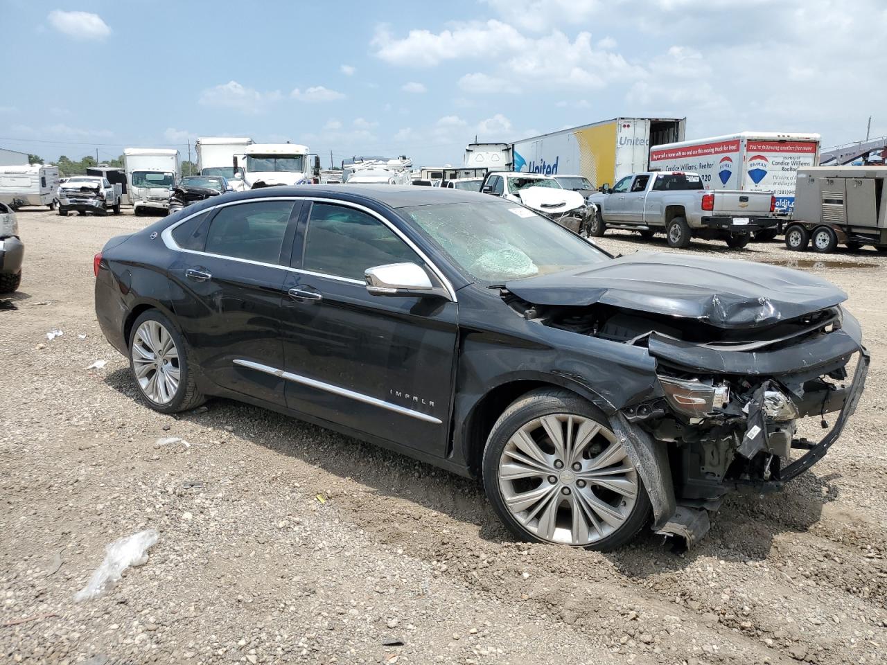 2014 Chevrolet Impala VIN 1G1155S37EU163828 Copart auction photo, front end damage thumbnail 4