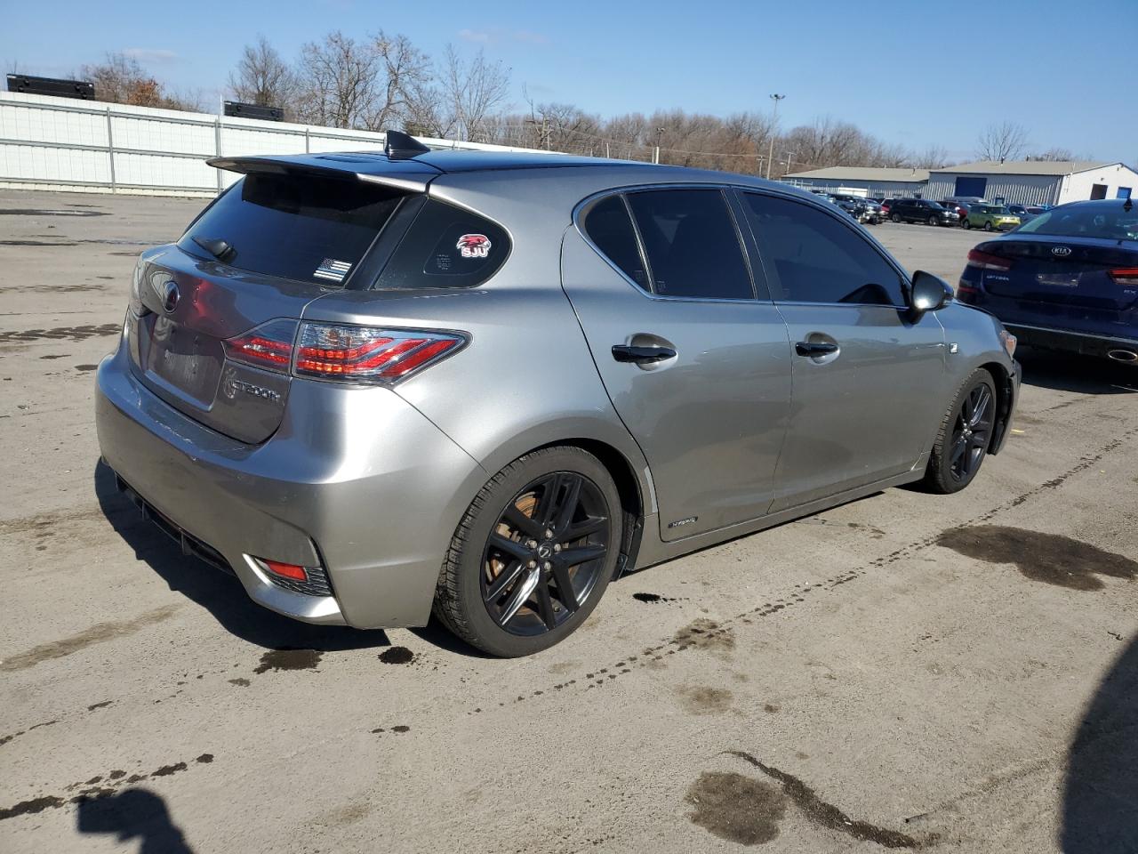 2016 Lexus CT VIN JTHKD5BH2G2266467 Copart auction photo, front end damage thumbnail 3