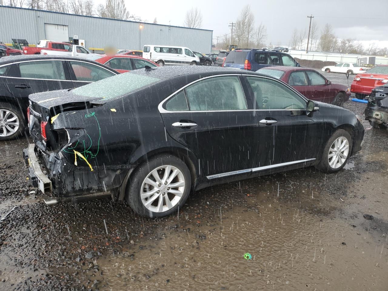 2010 Lexus ES VIN JTHBK1EGXA2349900 Copart auction photo, rear end damage thumbnail 3