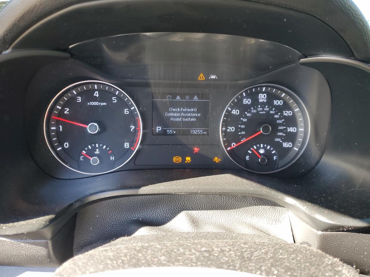 2021 KIA Forte VIN 3KPF24AD5ME347575 Copart auction photo, front end / top/roof damage thumbnail 9