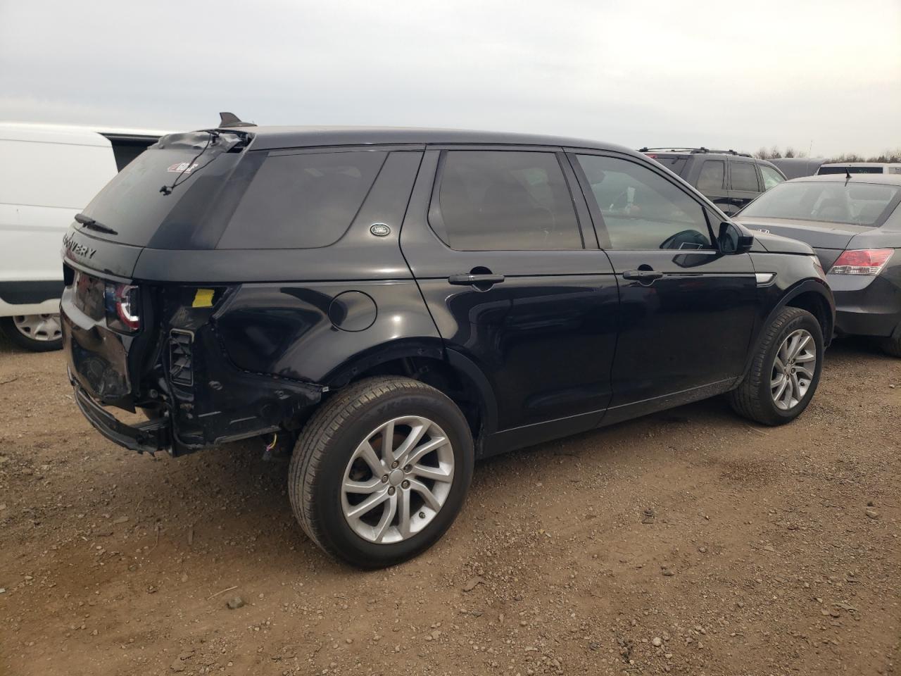 2016 Land Rover Discovery VIN SALCR2BG9GH593550 Copart auction photo, rear end damage thumbnail 3