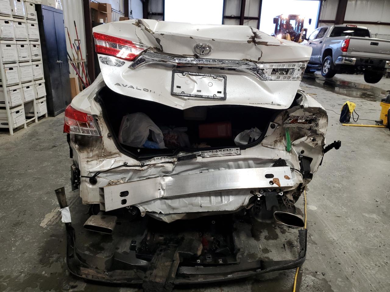 2013 Toyota Avalon VIN 4T1BK1EB1DU045459 Copart auction photo, rear end damage thumbnail 6