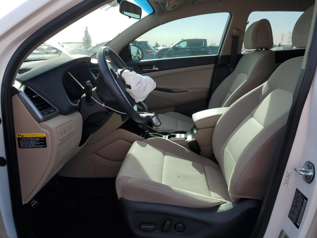 2018 Hyundai Tucson VIN KM8J33AL1JU804819 Copart auction photo, front end damage thumbnail 7