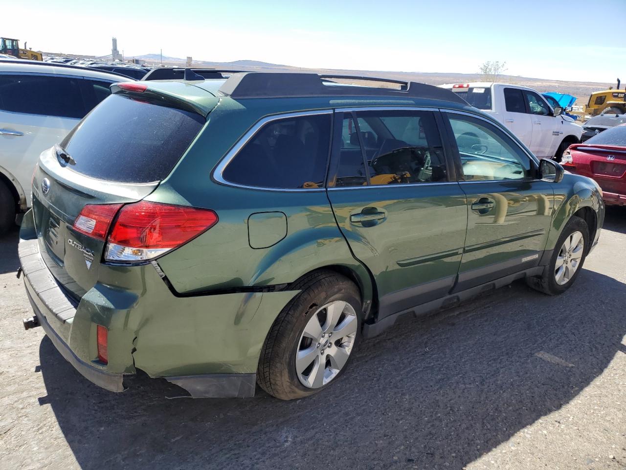 2012 Subaru Outback VIN 4S4BRCKC1C3253530 Copart auction photo, rear end damage thumbnail 3