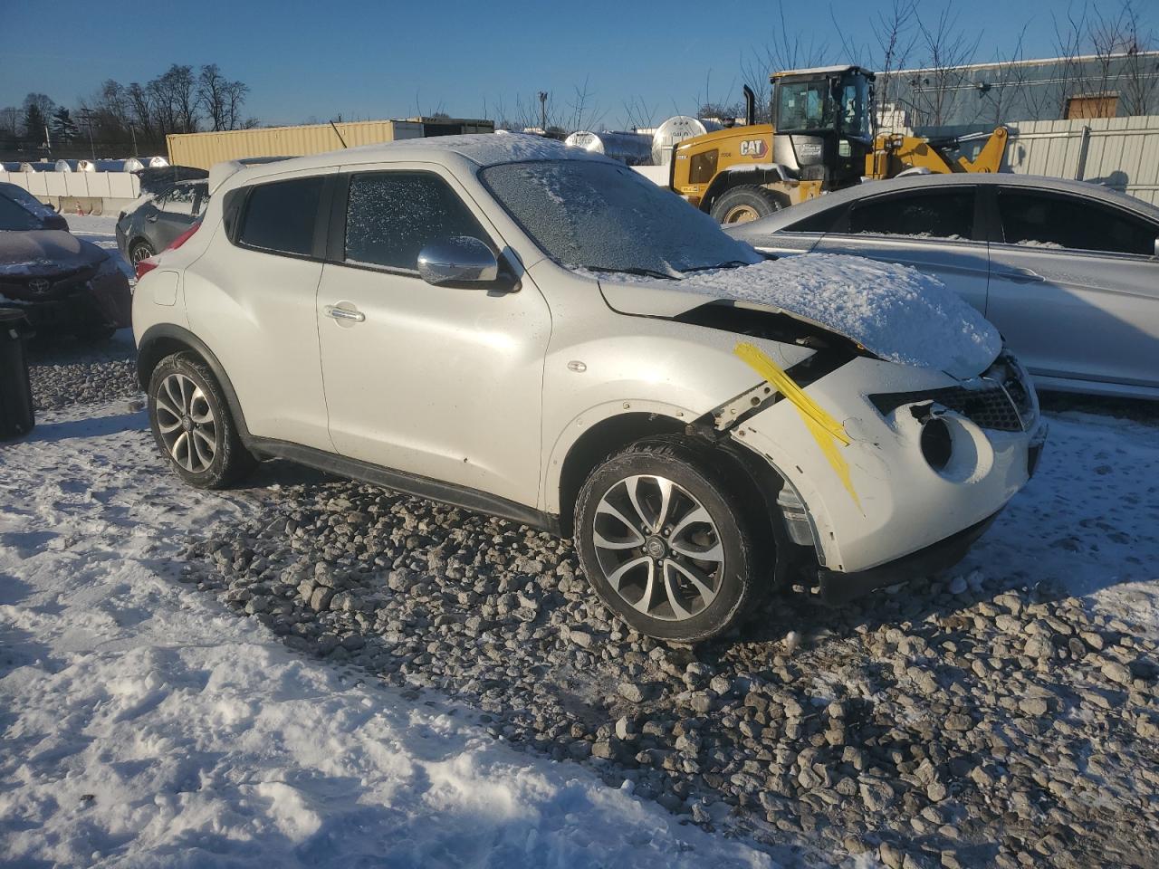 2013 Nissan Juke VIN JN8AF5MVXDT206795 Copart auction photo, front end damage thumbnail 4