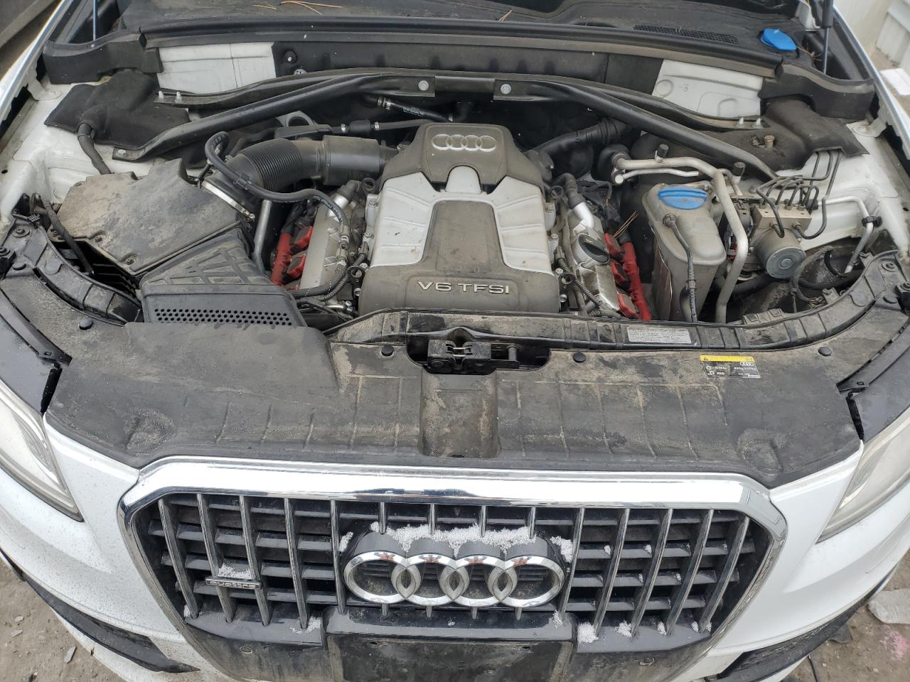 2014 Audi Q5 VIN WA1WGAFP8EA045182 Copart auction photo, rear end / front end damage thumbnail 12