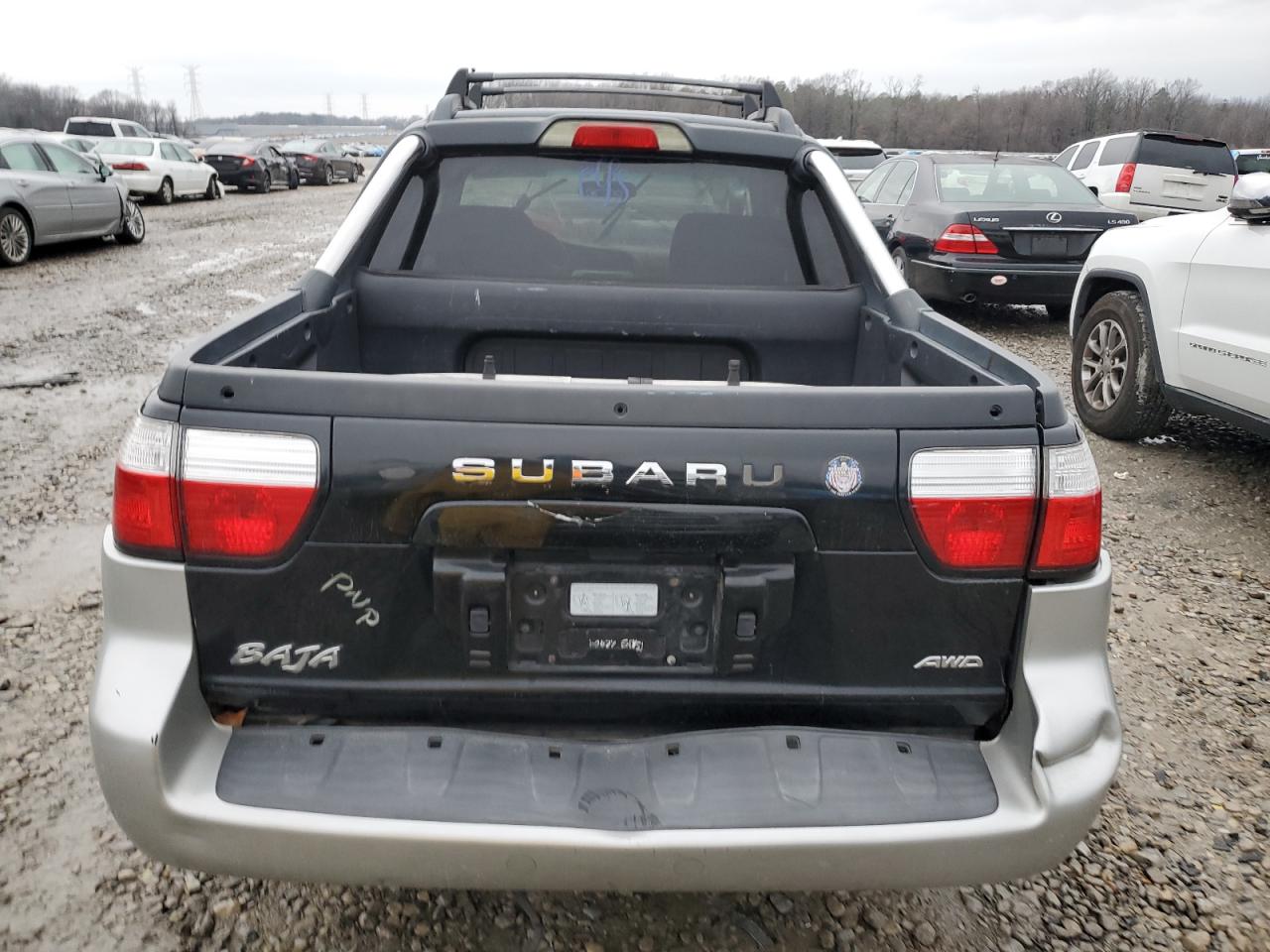 2003 Subaru Baja VIN 4S4BT62C437112351 Copart auction photo, all over / front end damage thumbnail 6