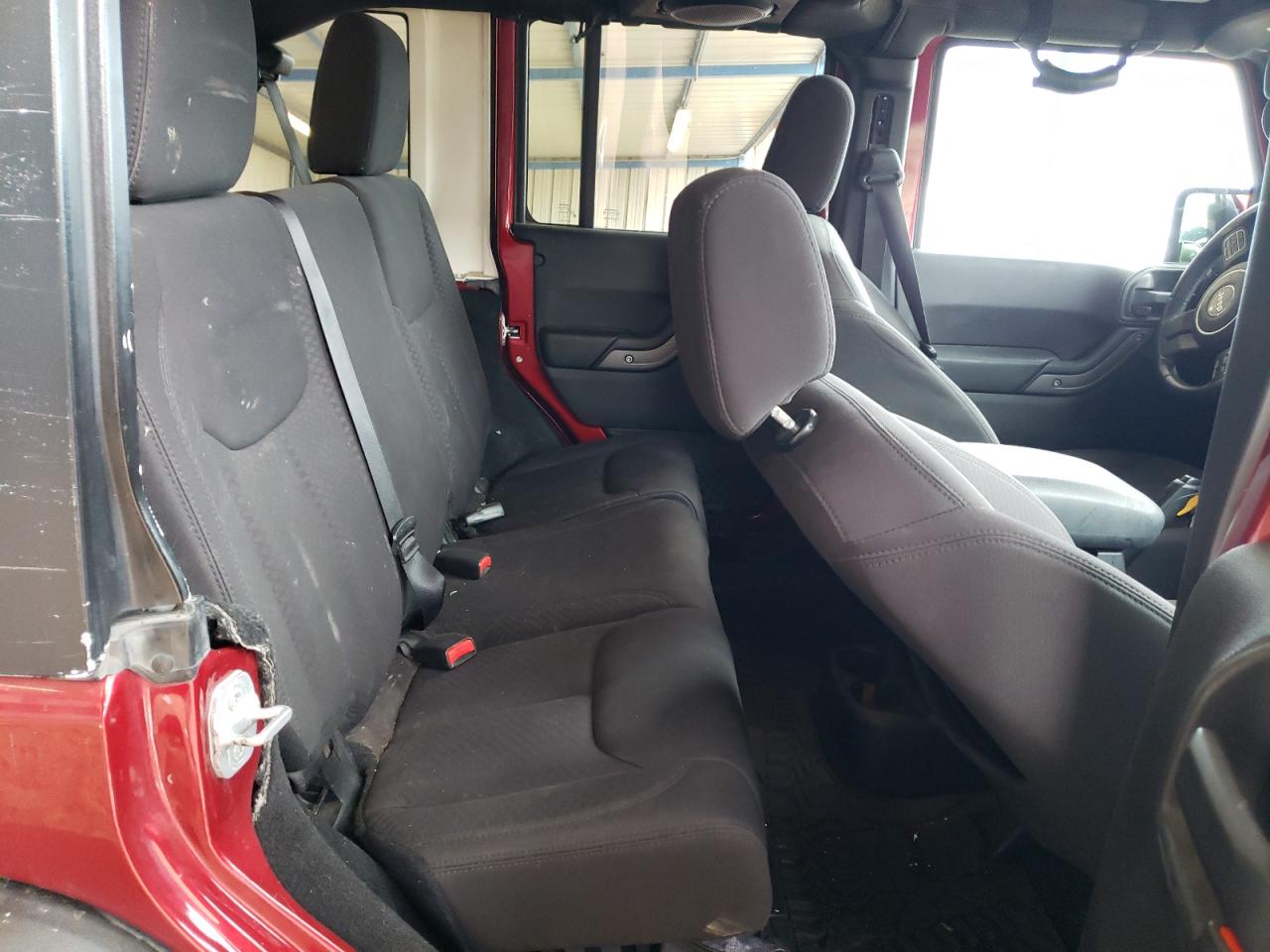 2013 Jeep Wrangler VIN 1C4BJWDG9DL605784 Copart auction photo, front end / undercarriage damage thumbnail 11