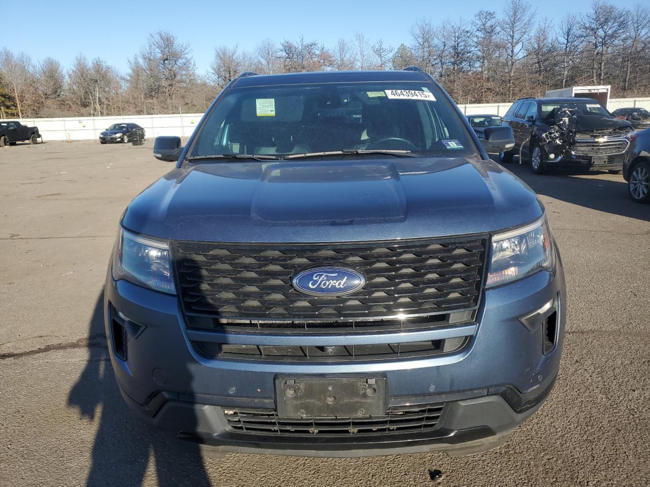 2018 Ford Explorer VIN 1FM5K8GT2JGC11056 Copart auction photo, side / rear end damage thumbnail 5