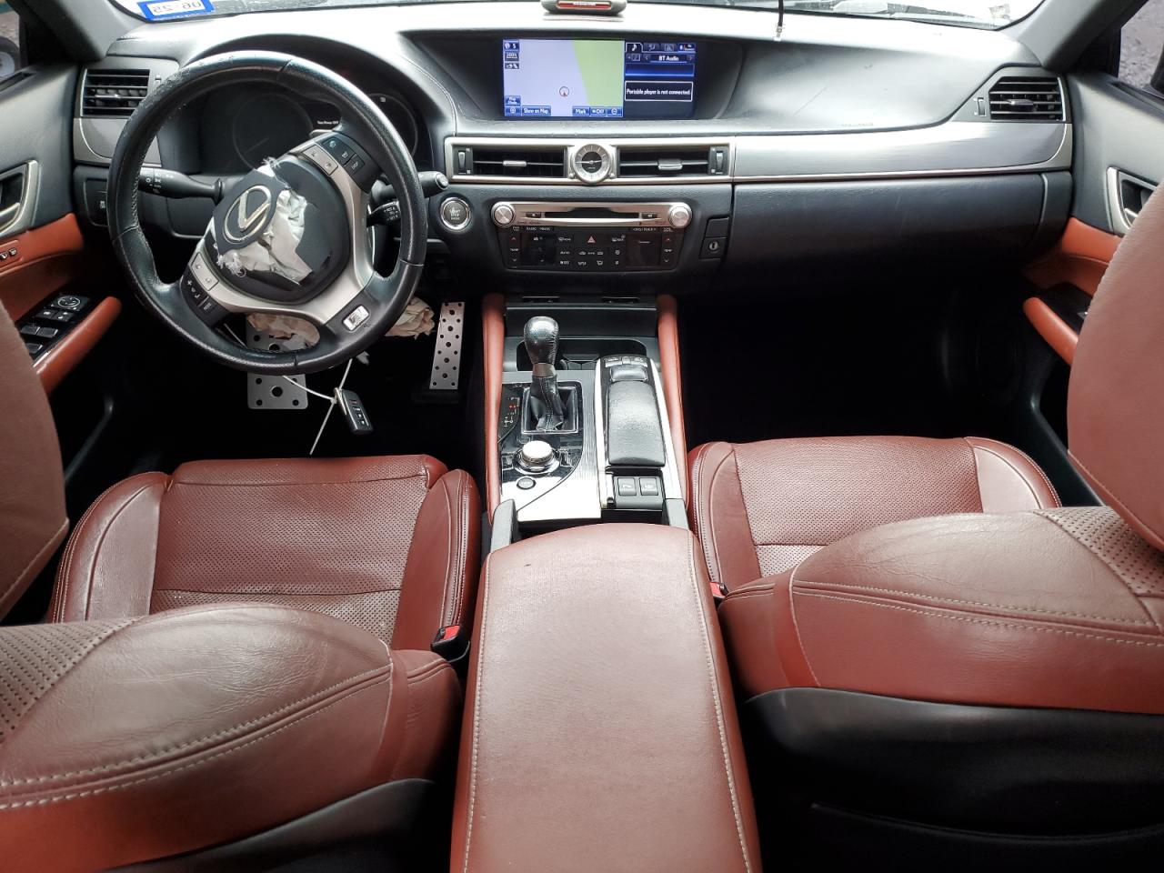 2013 Lexus GS VIN JTHBE1BL4D5009525 Copart auction photo, front end / side damage thumbnail 8