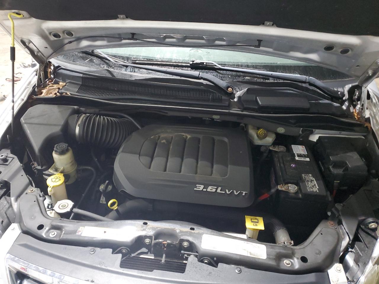 2012 Chrysler Town & Country VIN 2C4RC1BG1CR227089 Copart auction photo, front end / side damage thumbnail 12