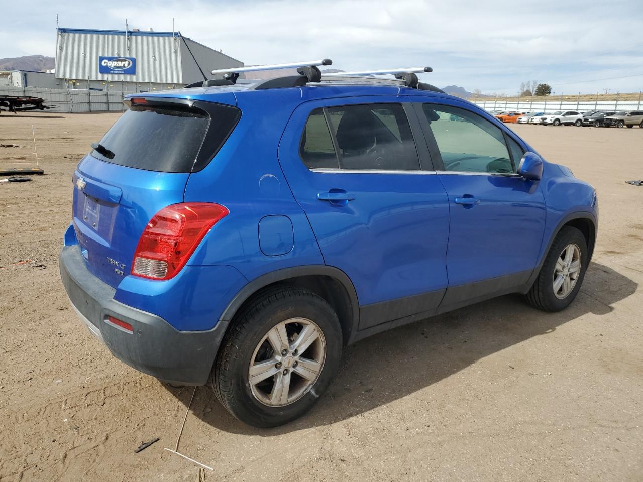 2016 Chevrolet Trax VIN KL7CJPSB5GB761197 Copart auction photo, front end / side damage thumbnail 3