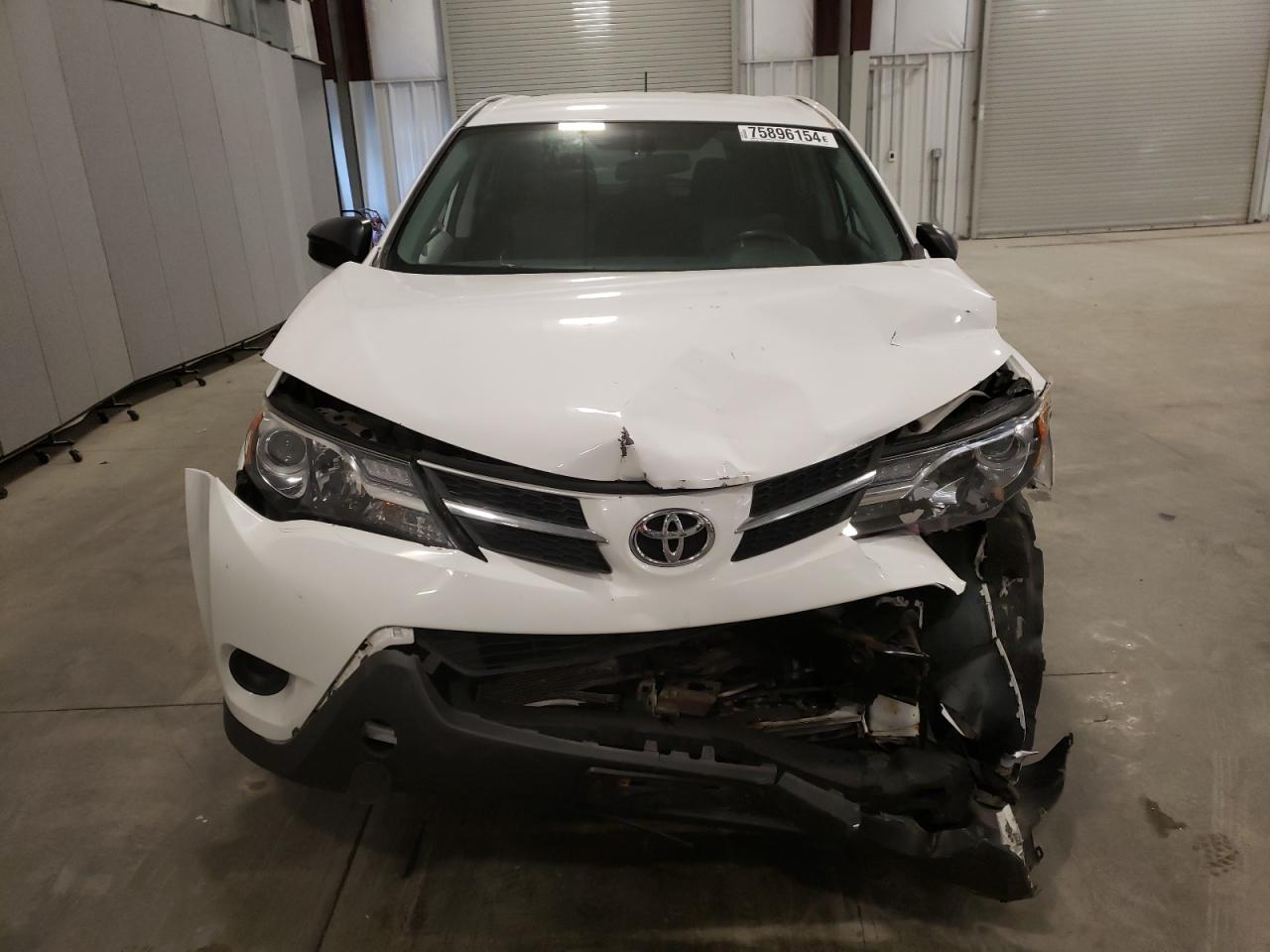 2013 Toyota RAV 4 VIN 2T3BFREV2DW057060 Copart auction photo, front end damage thumbnail 5