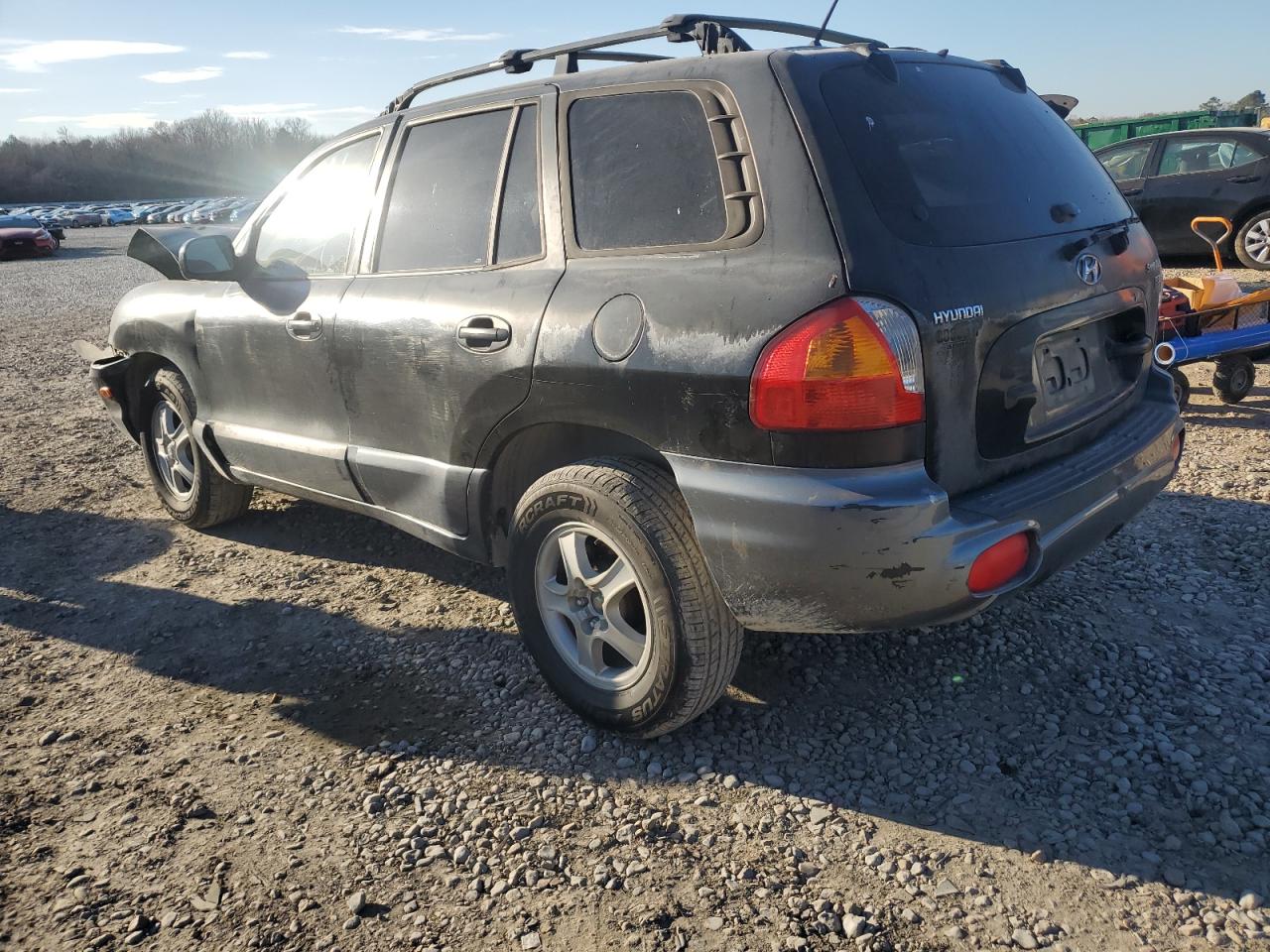 2004 Hyundai Santa Fe VIN KM8SC13E84U788632 Copart auction photo, front end damage thumbnail 2