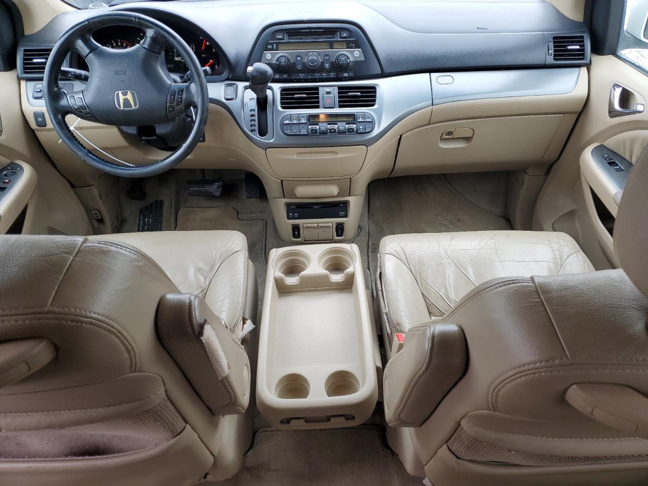 2007 Honda Odyssey VIN 5FNRL38757B457173 Copart auction photo, front end damage thumbnail 8