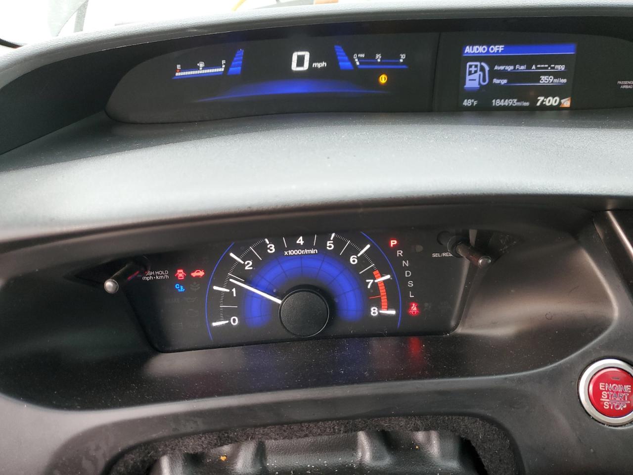 2014 Honda Civic VIN 19XFB2F82EE011223 Copart auction photo, rear end damage thumbnail 9