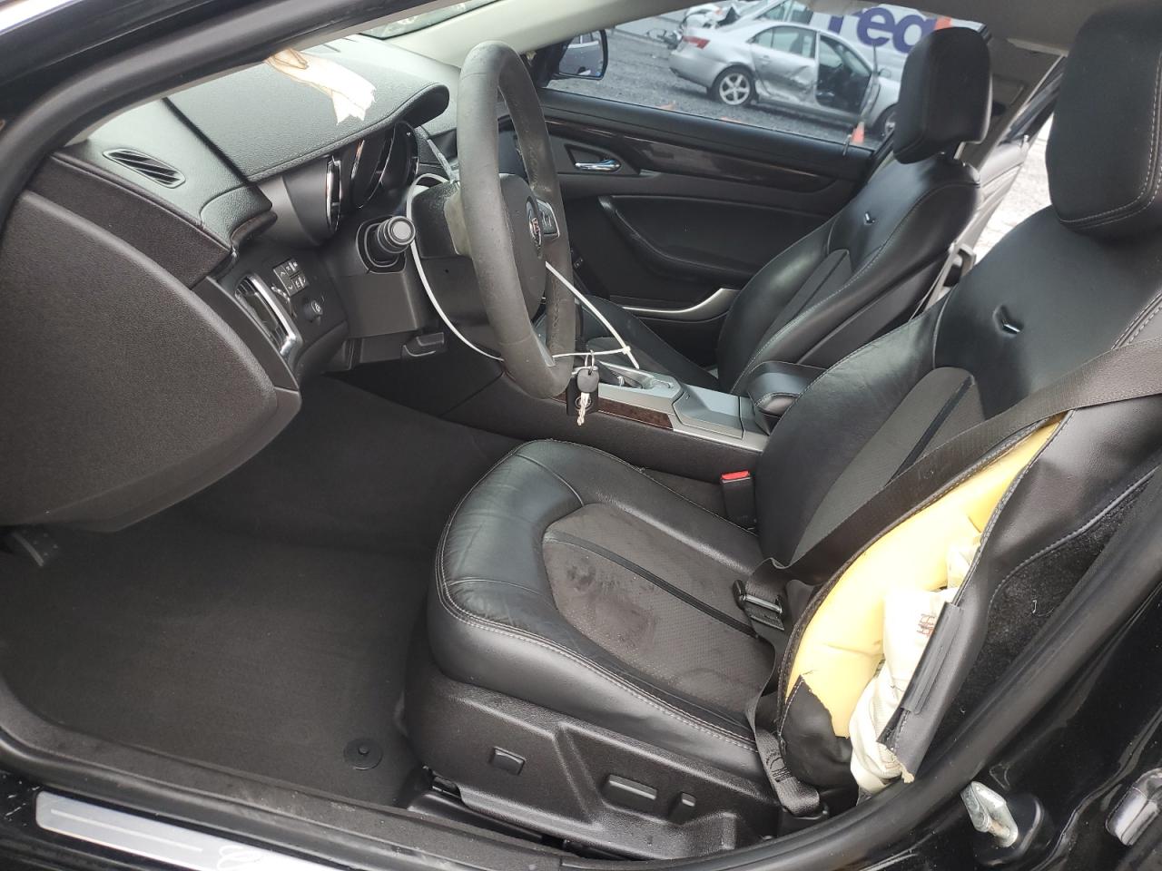 2012 Cadillac CTS VIN 1G6DE5E59C0154136 Copart auction photo, side damage thumbnail 7