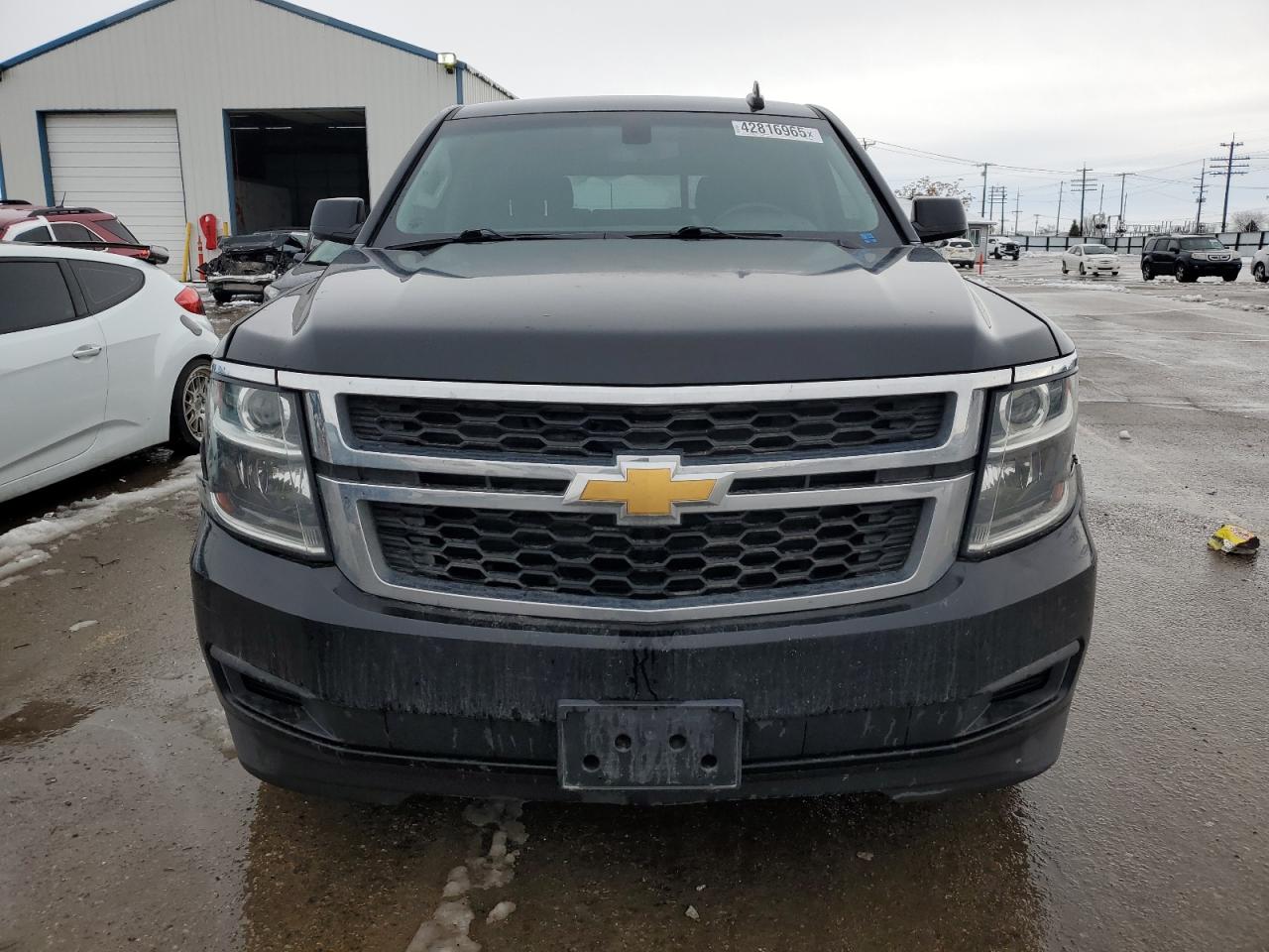 2017 Chevrolet Tahoe VIN 1GNSKAEC7HR381808 Copart auction photo, front end damage thumbnail 5