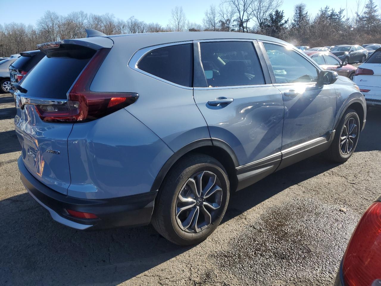 2022 Honda CR-V VIN 5J6RW2H56NL003051 Copart auction photo, minor dent/scratches damage thumbnail 3