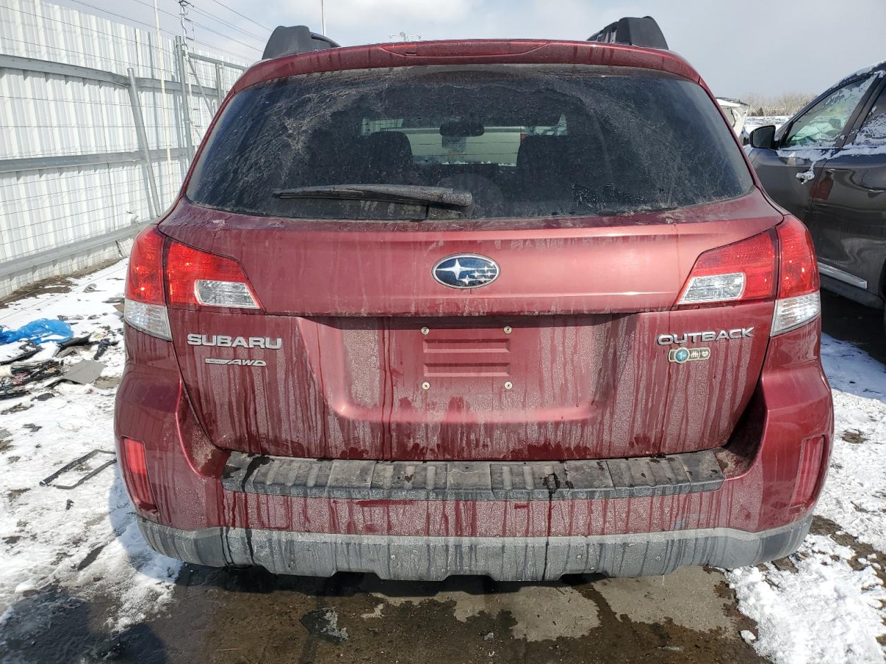 2013 Subaru Outback VIN 4S4BRCCC9D3268969 Copart auction photo, front end damage thumbnail 6