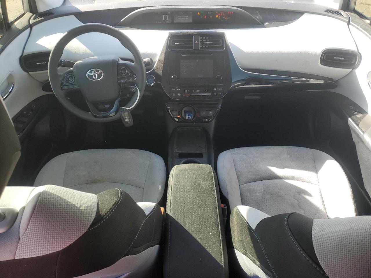 2019 Toyota Prius VIN JTDKARFU0K3068644 Copart auction photo, front end / rear end damage thumbnail 8
