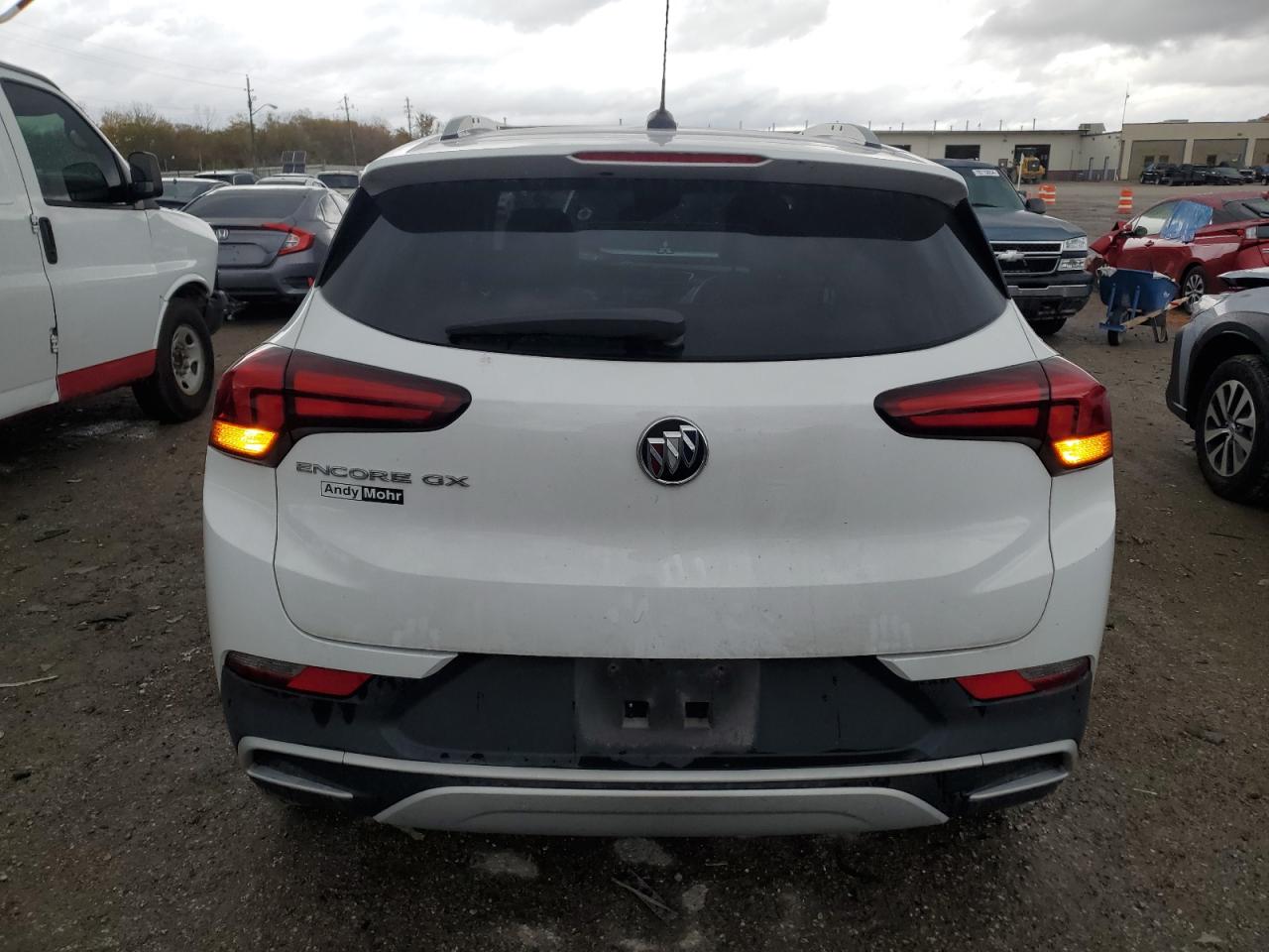 2020 Buick Encore VIN KL4MMDSL6LB120117 Copart auction photo, front end / minor dent/scratches damage thumbnail 6
