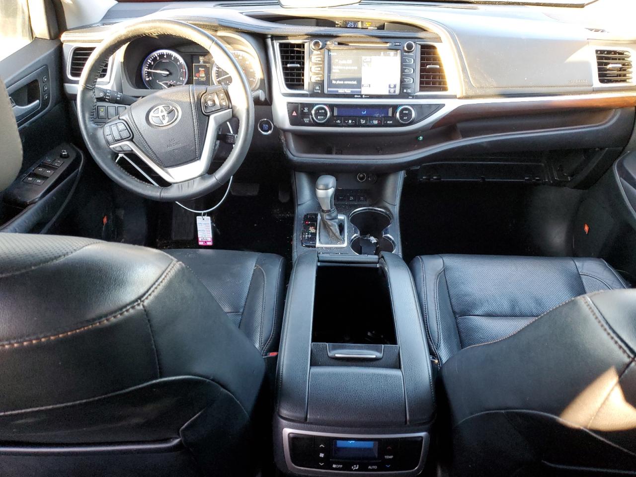 2015 Toyota Highlander VIN 5TDDKRFH0FS104376 Copart auction photo, front end damage thumbnail 8