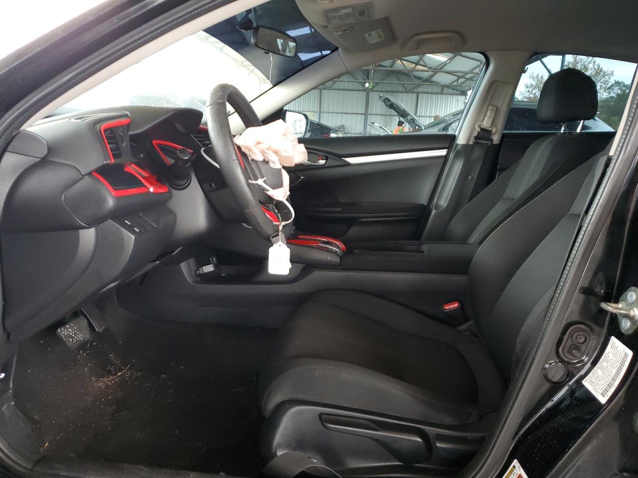 2017 Honda Civic VIN 2HGFC2F55HH518517 Copart auction photo, front end damage thumbnail 7