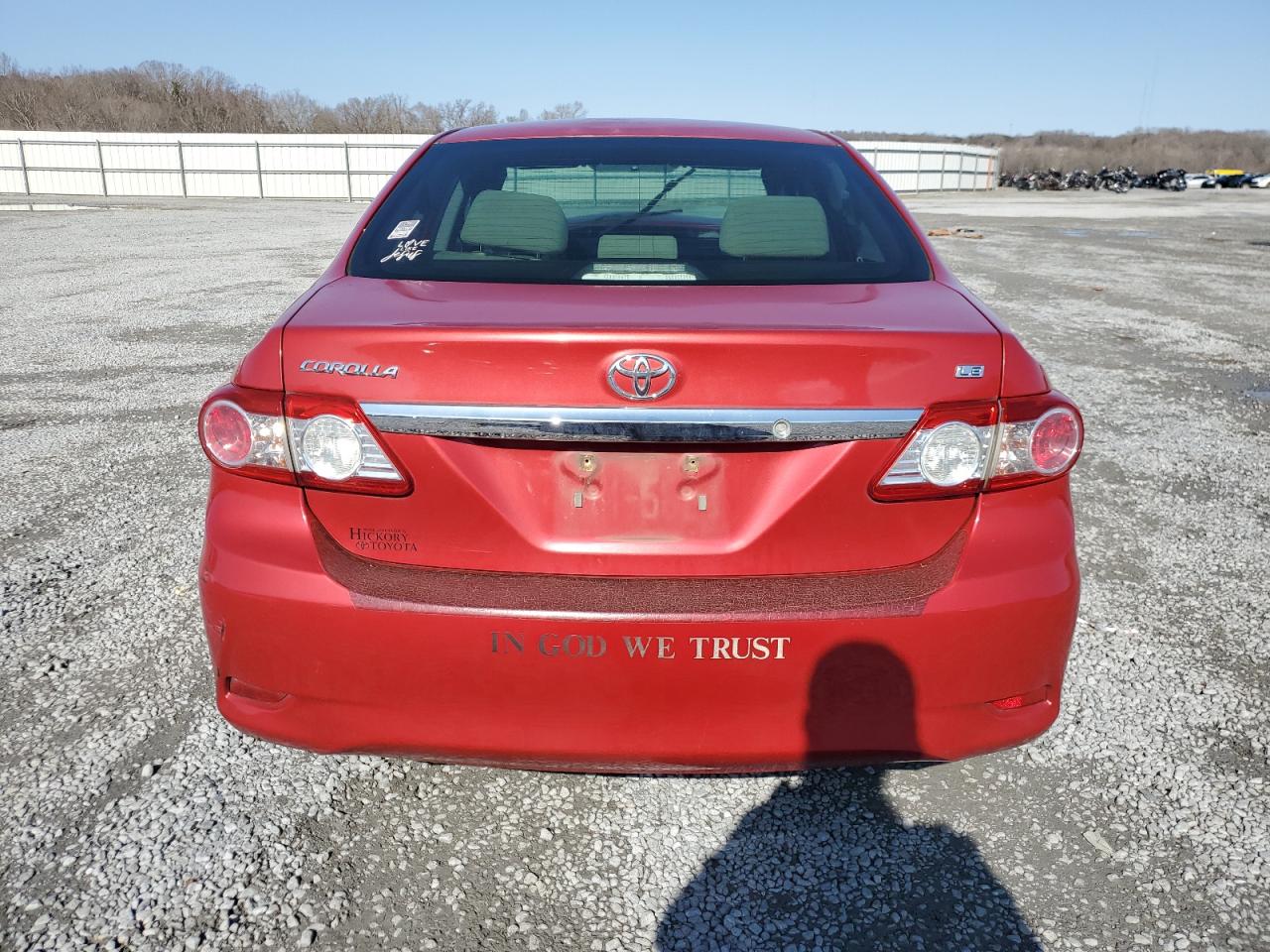 2012 Toyota Corolla VIN 2T1BU4EE2CC907464 Copart auction photo, front end damage thumbnail 6