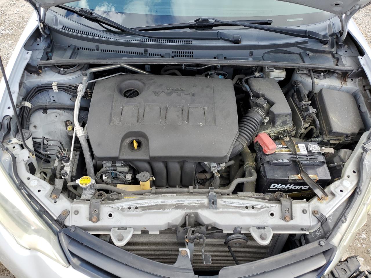 2014 Toyota Corolla VIN 2T1BURHE0EC145053 Copart auction photo, front end damage thumbnail 11