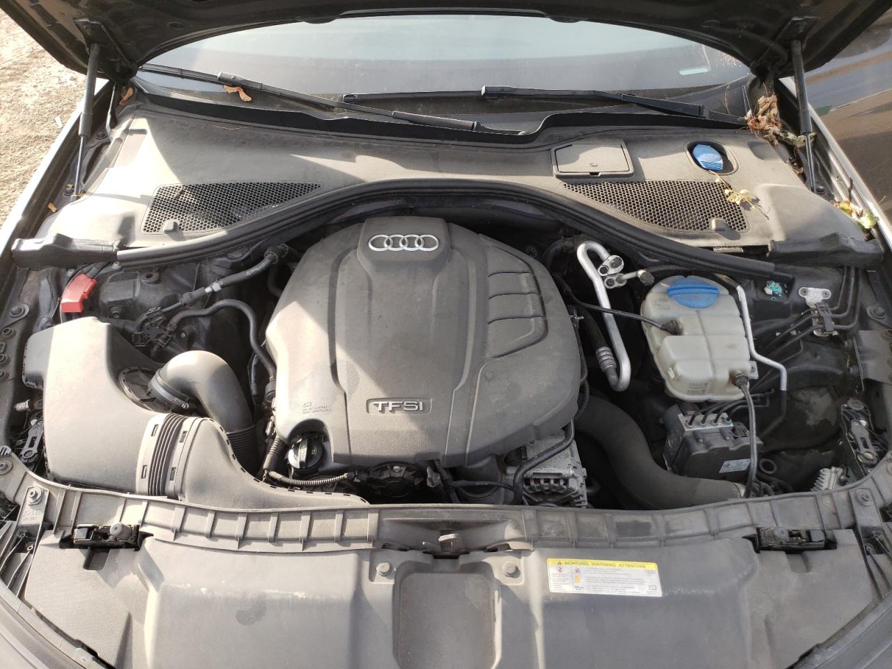 2017 Audi A6 VIN WAUF8AFC2HN059587 Copart auction photo, rear end / front end damage thumbnail 13