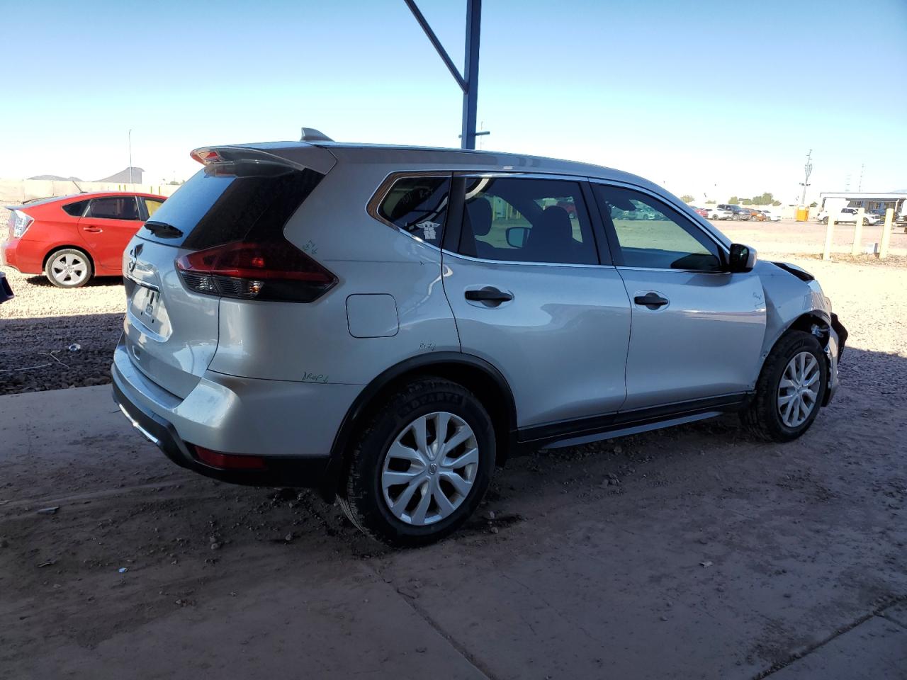 2020 Nissan Rogue VIN 5N1AT2MT5LC805616 Copart auction photo, front end / side damage thumbnail 3