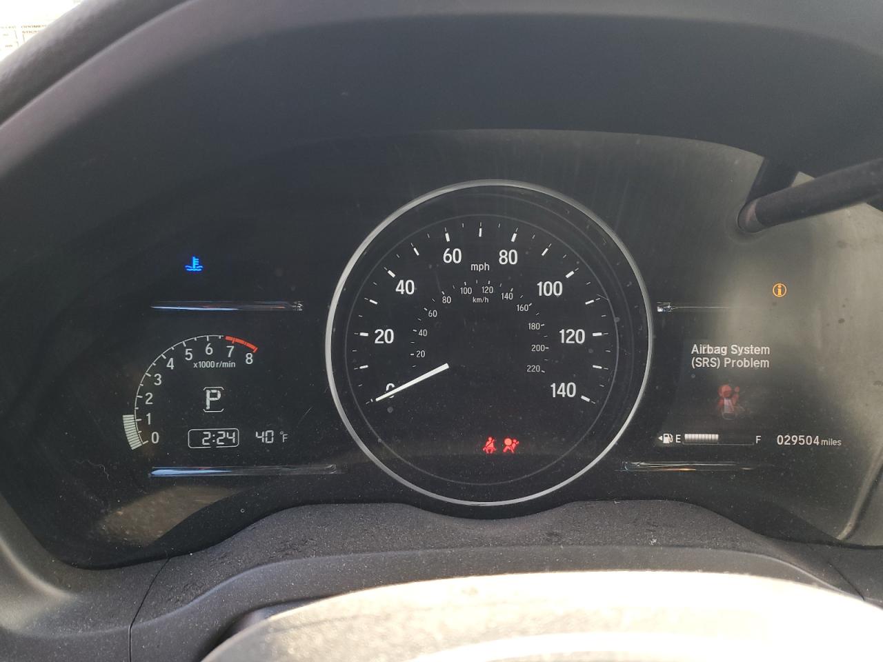 2021 Honda HR-V VIN 3CZRU6H5XMM750744 Copart auction photo, side damage thumbnail 9