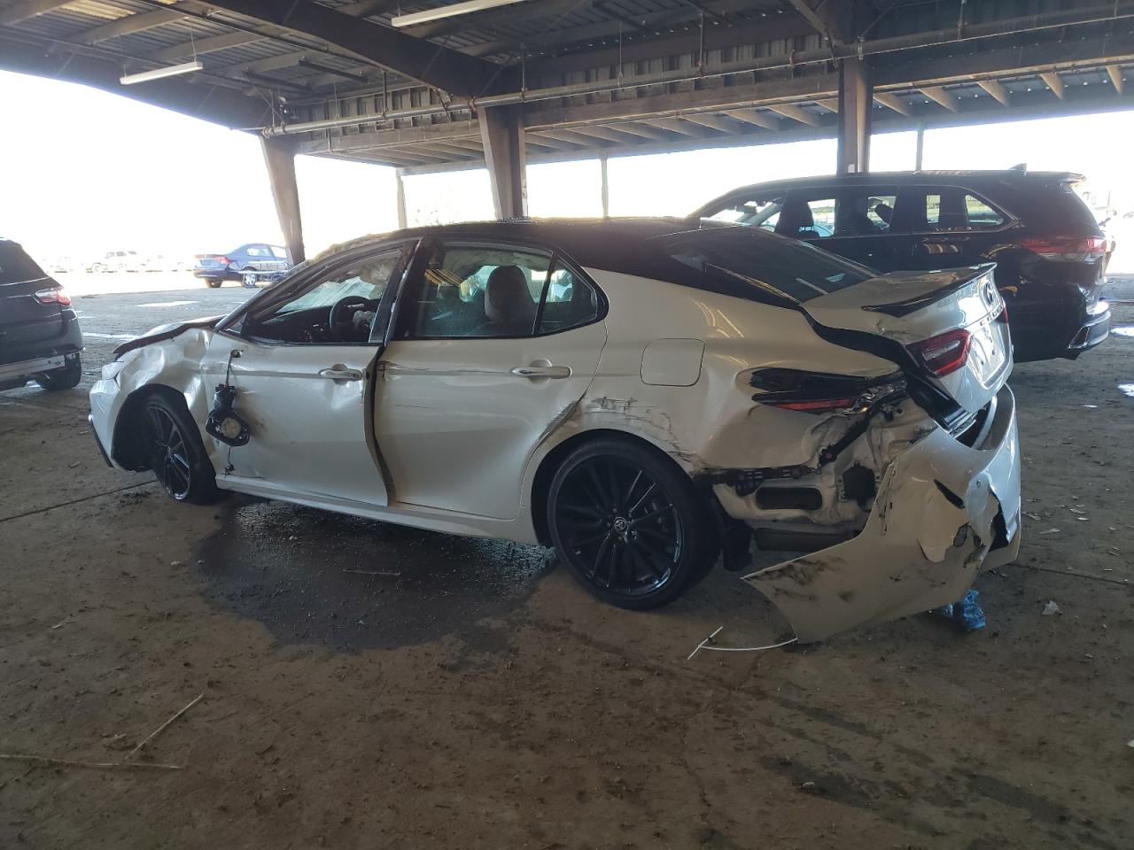 2024 Toyota Camry VIN 4T1KZ1AK6RU090731 Copart auction photo, rollover damage thumbnail 2