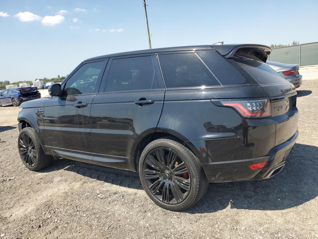 2021 Land Rover Range Rover VIN SALWR2SE3MA756905 Copart auction photo, front end / rear end damage thumbnail 2